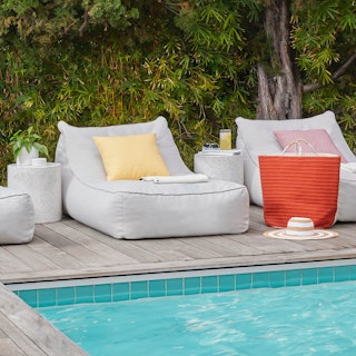 Galpin 65" Lounger - Whisper Gray